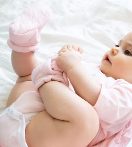 Miniatura 4 de Burt's Bees Baby Calcetines de algodón orgánico para bebés y niñas