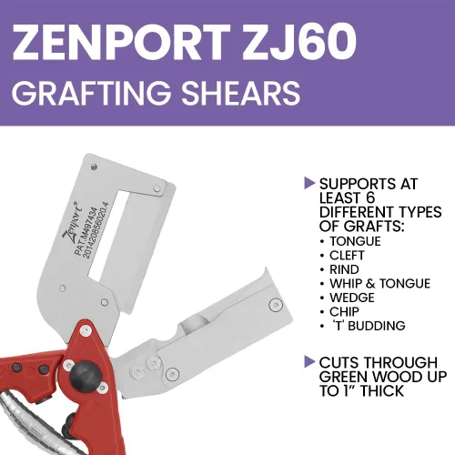 Miniatura 4 de Zenport ZJ60 - Tijeras de injerto multiinjerto