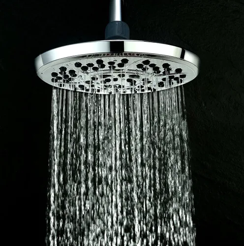 Miniatura 4 de Cabezal de ducha, flujo de alta presión, montaje en pared, masaje, lluvia, potente espray de lluvia de 7 pulgadas, 69 chorros, articulación