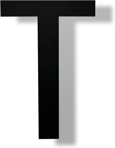 Miniatura 25 de BetLight Números Modernos Grandes para Casa - Número de Domicilio Flotante de Acero Inoxidable de 12 Pulgadas de Alto para Exterior/Negro/Número 8
