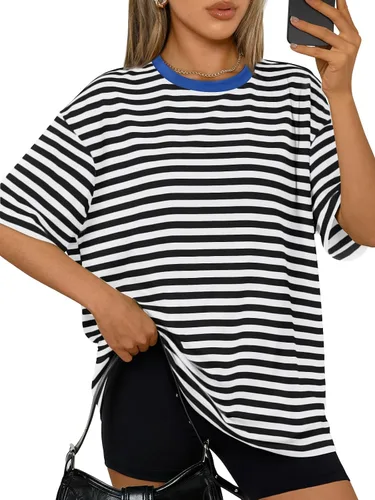 Miniatura 7 de Trendy Queen - Camisetas de entrenamiento de moda para mujer, camisetas atléticas de manga corta para verano y primavera, disponibles en tallas