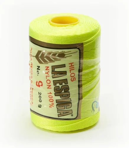 Miniatura 59 de N° 9 - 100% Cordón de Hilo de Nylon Omega para Tejer y Crochet - 01 Blanco
