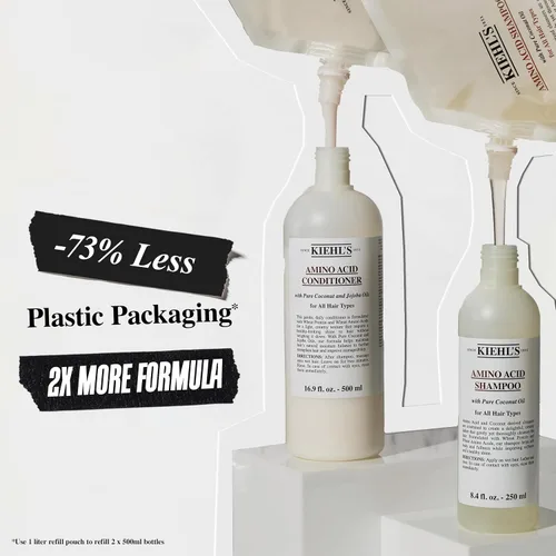 Miniatura 6 de Kiehl's Acondicionador de aminoácidos, tratamiento fortalecedor e hidratante para el cabello, con aminoácidos, jojoba y aceite de coco para mejorar