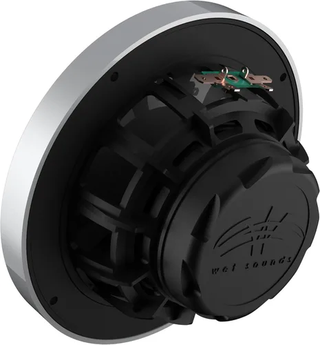 Miniatura 5 de Wet Sounds WS-MC-2 - Radio marina con 2 pares de sonidos húmedos, repuesto OEM 65ic-S Serie XS-Cono plateado de 6.5 pulgadas, par de altavoces