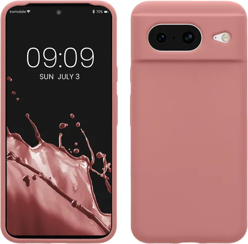Miniatura 42 de kwmobile Funda compatible con Google Pixel 7 - Funda de silicona TPU con acabado suave - Piedra antigua