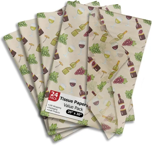 Miniatura 11 de Pro Supply Global Space Astronaut Papel de Seda Impreso para Bolsas o Cajas de Regalo y Envoltura - Papel de Seda Decorativo a Granel para Embalaje