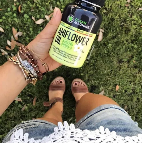 Miniatura 6 de Alternativa al aceite de pescado vegano – Suplemento galardonado con Omega 3, DHA, EPA y GLA – Omegas a base de plantas – 4 veces mejor que el lino