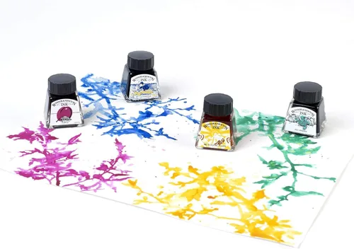Miniatura 6 de Winsor & Newton - Bote de tinta para dibujo Dorado