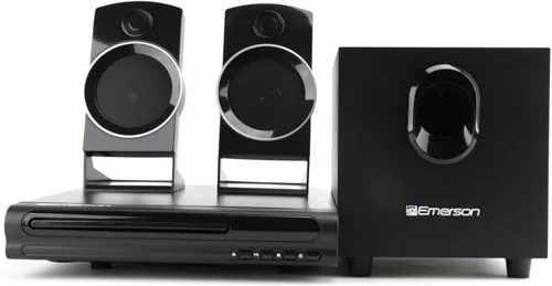 Miniatura 2 de Emerson ED-8050 Reproductor de DVD de cine en casa de 2.1 canales y sistema de sonido envolvente con subwoofer, salida HDMI, reproducción USB