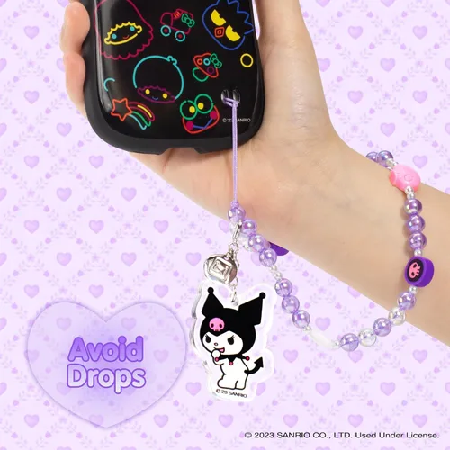 Miniatura 4 de iFace - Pulsera de cuentas de Hello Kitty y sus amigos - Correa universal para teléfono con dije, bonita cadena para muñeca, cordón estético b.