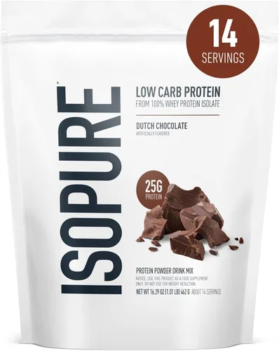 Miniatura 34 de Isopure bajo en carbohidratos, proteínas en polvo para diestas Keto, 1062116, 1