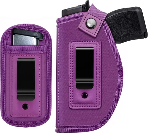 Miniatura 7 de Funda de pistola para mujeres/hombres, fundas IWB universales para transporte oculto, fundas de pistola diestra/siniestra, compatibles con S&W M&P