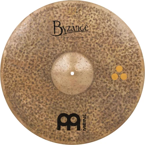 Byzance Dark 21" Double Down Crash-Ride, Matt Halpern Signature - Fabricado en Turquía - Bronce B20 martillado a mano, 2 años de garantía