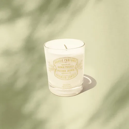 Miniatura 3 de Panier des Sens Vela de jazmín, vertida a mano en Provenza, Francia, velas perfumadas de larga duración, hasta 55 horas de tiempo de combustión