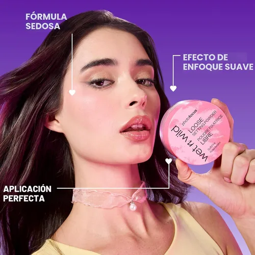 Miniatura 3 de wet n wild Photo Focus - Polvo de ajuste suelto para hornear, maquillaje iluminador, adecuado para todos los tonos de piel, plátano