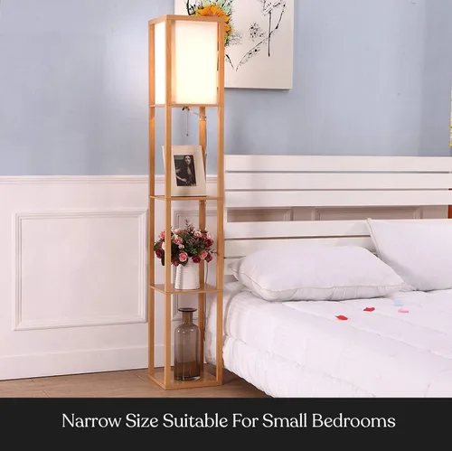 Miniatura 8 de Lámpara de pie Brightech, Maxwell de LED, MAXWELL-LED-NW Madera natural