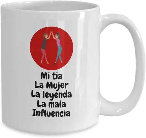 Miniatura 2 de Se Habla en Español Regalo para tia Dimelo en Espanol LatinPride Mug Sopa de letras en Español Vanidades en Espanol Taza de Café