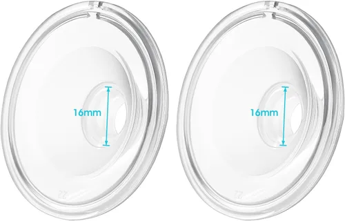 Miniatura 16 de Brida de silicona de 0.669 in compatible con extractor de leche portátil Momcozy/Tsrete/Kmaier, escudo/reemplazo de inserto de brida de 0.669 in