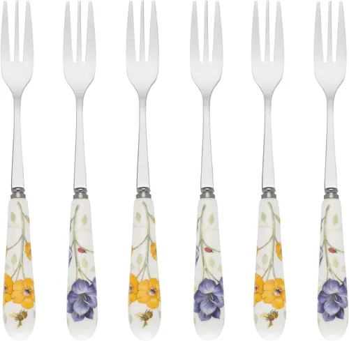 Miniatura 6 de Lenox Butterfly Meadow - Juego de cubiertos para servir de 2 piezas, color blanco -, 0.84 libras