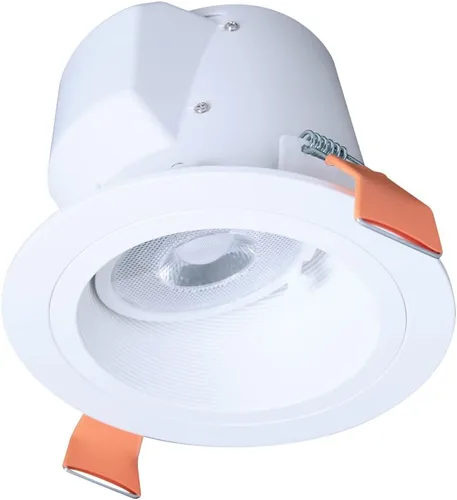 Miniatura 9 de HALO RLS - Lámpara LED empotrable ajustable de 4 pulgadas para techos inclinados con temperatura de color seleccionable 2700K-5000K, regulable, 900