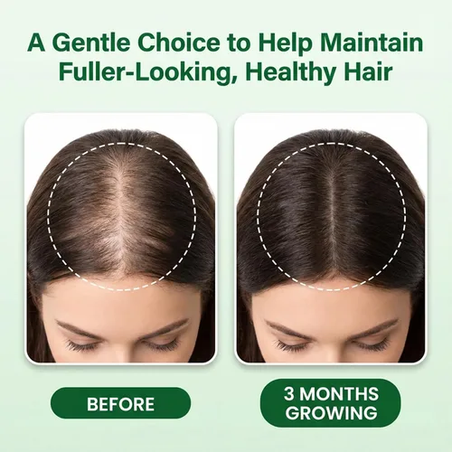 Miniatura 2 de Suero Roll-On con romero, niacinamida, aminoácidos, jengibre, biotina, aceite de ricino, batana y cafeína, nutre el cuero cabelludo para un cabello