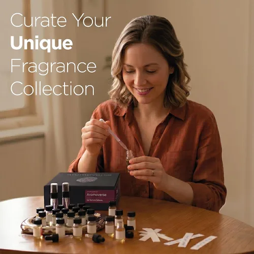 Miniatura 3 de La Femme Grande Kit de fabricación de perfumes: haz tu propio kit de perfume para mujeres y hombres con 30 ingredientes aromáticos, botellas