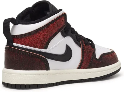 Miniatura 3 de Jordan Preescolar 1 Mid SE FB0567 006 - Talla 11.5C, NegroInfrarrojo 23-blanco-vela