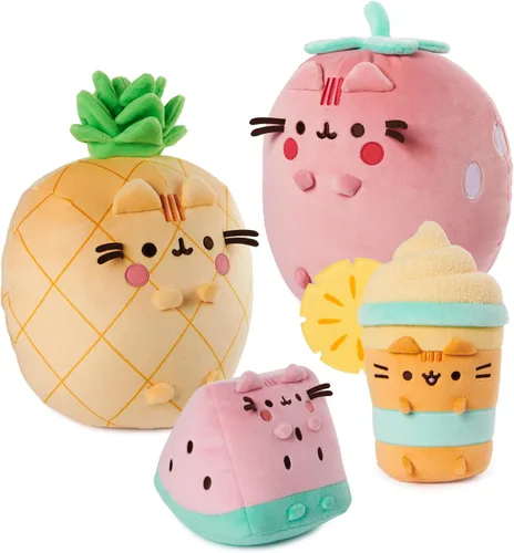 Miniatura 6 de GUND Pusheen Squisheen - Peluche perfumado de fresa, juguete esponjoso para edades de 8 años en adelante, rosa, 11 pulgadas