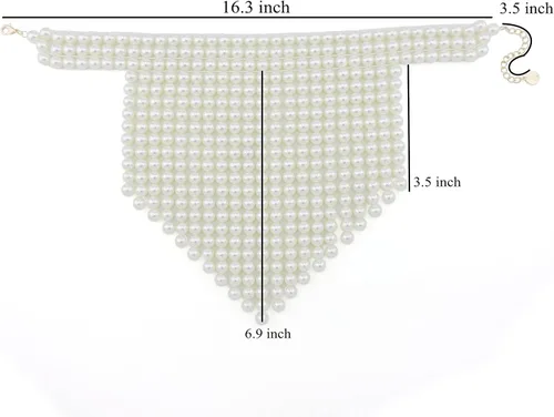 Miniatura 3 de Collar bohemio africano de madera o acrílico con cuentas, collar de hebras en capas de racimo grueso, gargantilla de madera para mujer, joyería