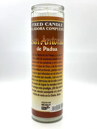 Miniatura 3 de San Antonio de Padua 7 Day Glass Candle