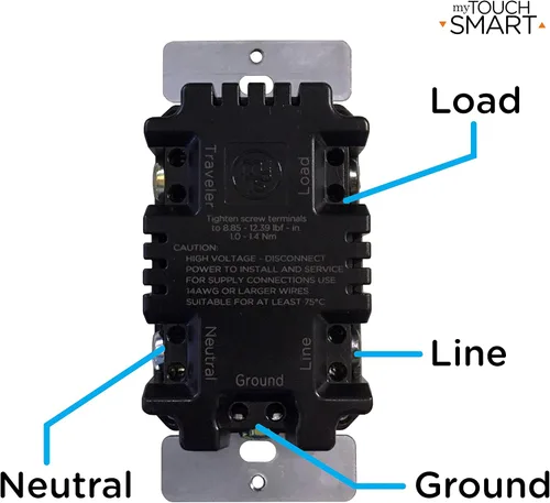 Miniatura 6 de myTouchSmart 33861 LE Temporizador digital de pared, interruptor de puerta de empuje, pantalla LED retroiluminada, 8 tiempos de encendido/apagado