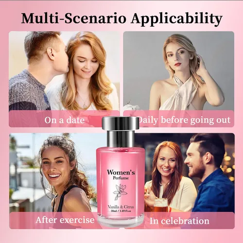 Miniatura 3 de OUSHANG Midnight Marine - Perfume de lujo para hombres y mujeres, perfume de perfume Fresh Ocean Citrus & Woody Amber Eau de Parfum, 1.7 fl oz