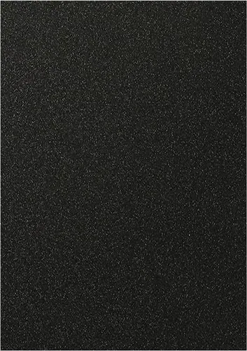Hysiwen 20 hojas de cartulina con purpurina negra, 250 g/m²/92 lb, tamaño A4, papel brillante para hacer tarjetas, invitaciones, manualidades de