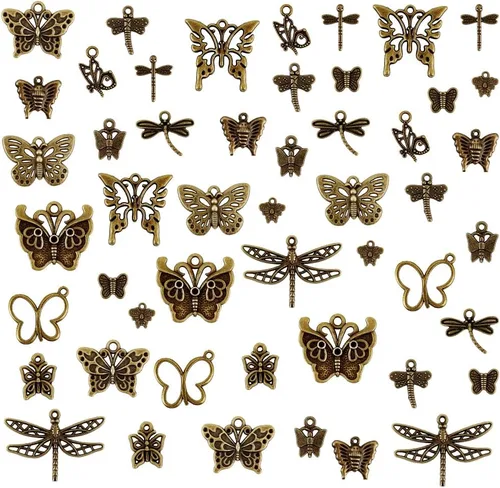 Miniatura 12 de PH PandaHall Dijes de animales de 10 estilos, 30 piezas de aleación tibetana de plata antigua, jirafa, unicornio, gato, dijes para manualidades