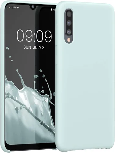 Miniatura 197 de kwmobile Funda Compatible con Samsung Galaxy A14 5G - Funda de teléfono de TPU y silicona con acabado suave - Verde Lima