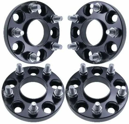 Miniatura 13 de Espaciadores de rueda centrados de 1 pulgada 5x4.5 – Compatible con Mazda RX 7 RX 8 Miata MX-5-1 pulgada (0.984 in), 5 x 114.3, cubo de 2.642 in