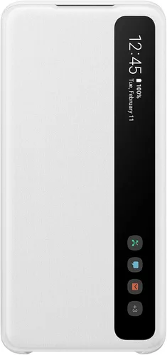 Miniatura 3 de Samsung Electronics - Funda para Galaxy S20, S-View con tapa, color gris (versión de EE. UU. con garantía) (EF-ZG980CJEGUS)