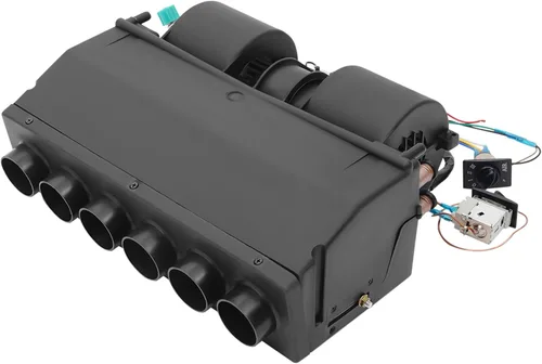 Ensamble de evaporador de aire acondicionado A/C, enfriamiento por calor del evaporador, 258 CFM 3 velocidades 8A 80W 12V Ensamble de calentador