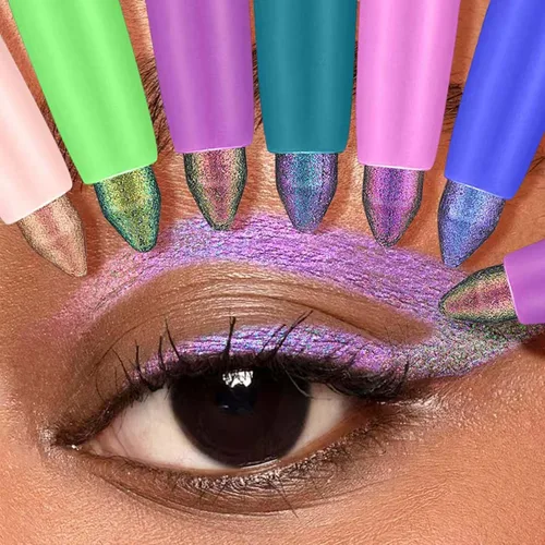 Miniatura 6 de Lápiz delineador de ojos Chameleon, delineador de ojos metálico brillante que cambia de color, sombra de ojos y delineador de ojos impermeable de #