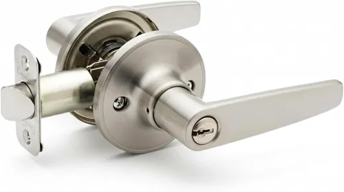 Miniatura 16 de Copper Creek DL1230SS - Palanca de puerta Daley con función de privacidad, acabado satinado inoxidable