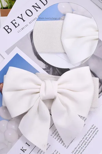 Miniatura 28 de TeeYee Lindo cinturón elástico ancho para mujer, cinturón de lazo elástico para fiesta de Navidad, vestidos casuales a juego para mujer