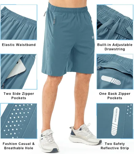 Miniatura 311 de NORTHYARD - Pantalones cortos deportivos para correr para hombres, ligeros, de secado rápido, 7, 5 o 9 pulgadas, para senderismo, deportes, gimnasio