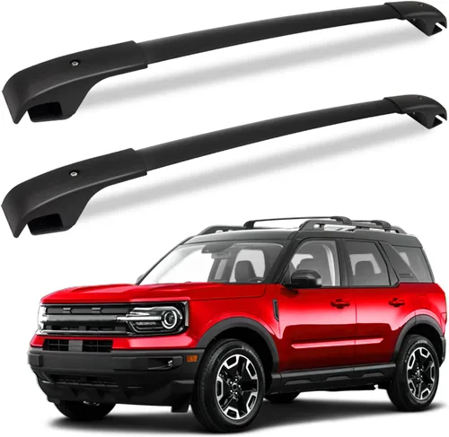 Miniatura 8 de FengYu Barras Transversales de Techo Compatibles con Toyota RAV4 2013-2018 con Rieles Laterales, Barras Transversales de Aluminio, Portaequipajes