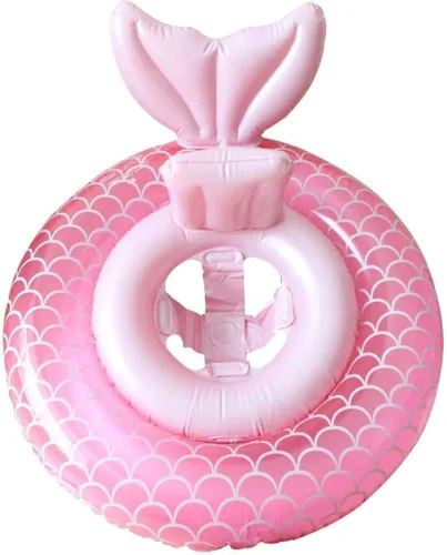 Miniatura 9 de Nuevos flotadores de piscina para bebés de UMBWORLD para niños pequeños de 8 a 48 meses, hasta 44lb, anillo de natación inflable con asiento