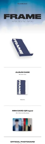 Miniatura 8 de VICTON Han Seungwoo FRAME 3er Mini álbum Contenido+POB+Tarjeta Fotos+Pegatina+Seguimiento Sellado SEUNG WOO (Versión Plataforma)