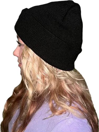 Miniatura 3 de DonkeyGear Gorro de punto de dibujos animados Rick, gorro suave y cálido para invierno