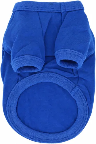 Miniatura 3 de LOPHIPETS Camiseta para Perro 100% Algodón para Perros Pequeños Teacup Chihuahua Yorkie Ropa para Cachorros-Azul/S