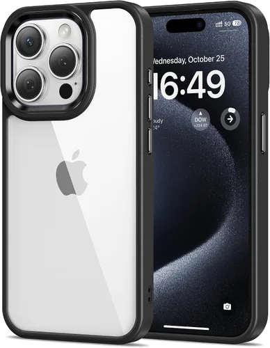 Miniatura 138 de HOOMIL Funda para iPhone 7 Plus/iPhone 8 Plus de 5.5 pulgadas, no amarillea, protección contra caídas, cubierta trasera dura transparente