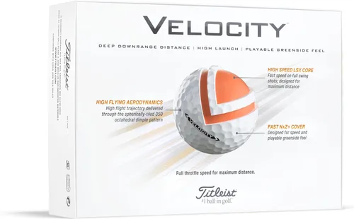 Miniatura 7 de Titleist Velocity - Pelotas de golf de generación anterior Blanco