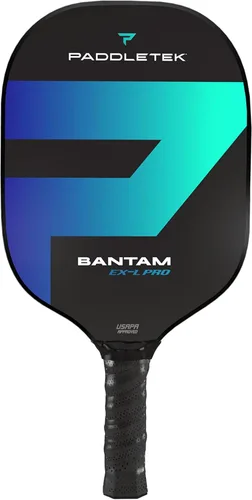 Miniatura 8 de Paddletek Bantam EX-L Pro - Paleta de pickleball profesional con núcleo de panal, superficie de policarbonato texturizado de terciopelo, núcleo